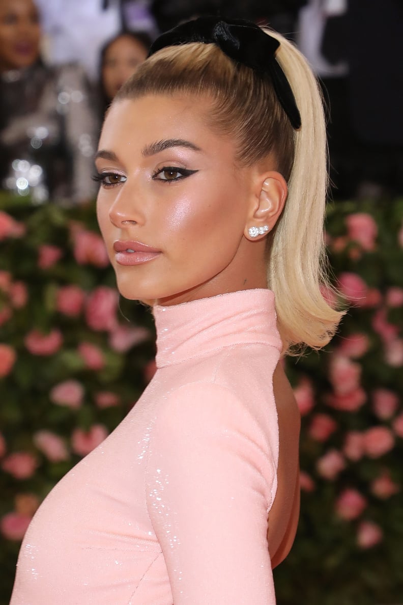 Hailey Bieber's Barbie Ponytail