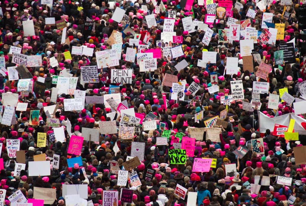 Women's March Anniversary Tweets