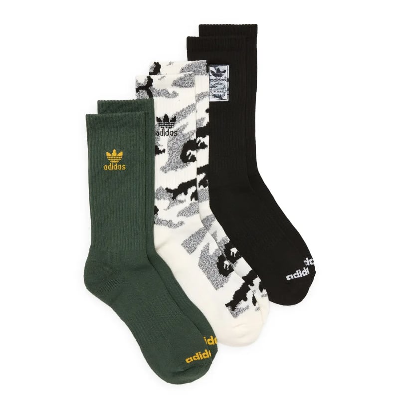 Adidas Originals Assorted 3-Pack Crew Socks