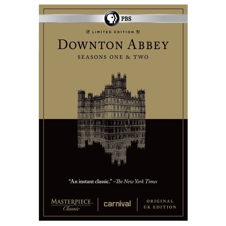 Downton Abbey Seasons 1 and 2 DVDs ($42)