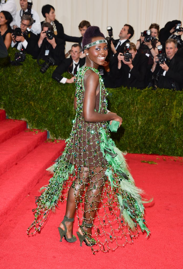 Lupita Nyong'o Dress Spins on the Red Carpet
