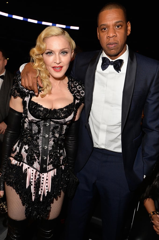 She posed for snaps with Jay Z.