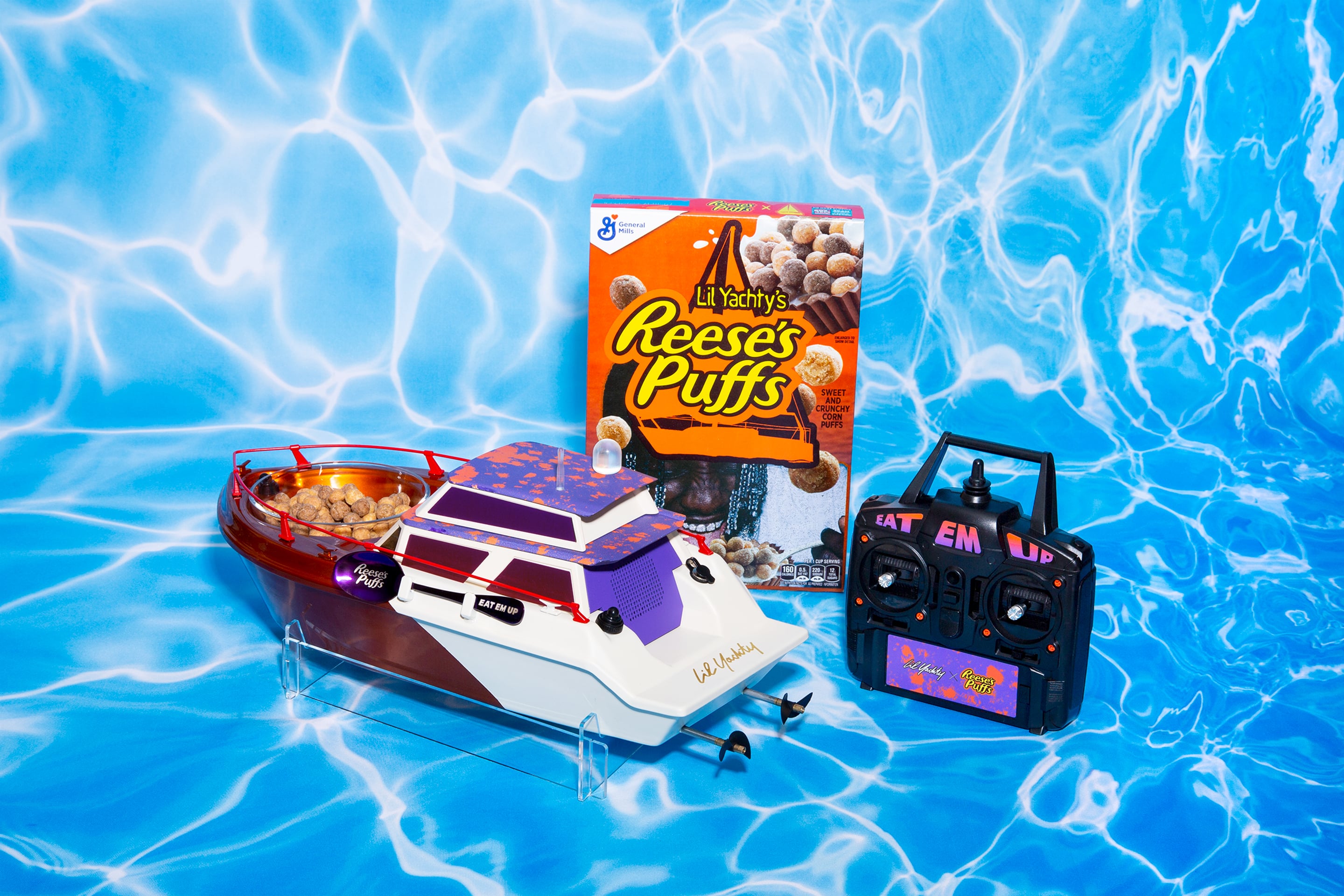 Check Out Lil Yachty's Reese's Puffs Cereal Boats | PS Food