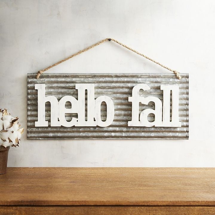 Pier 1 Imports Hello Fall Wall Decor