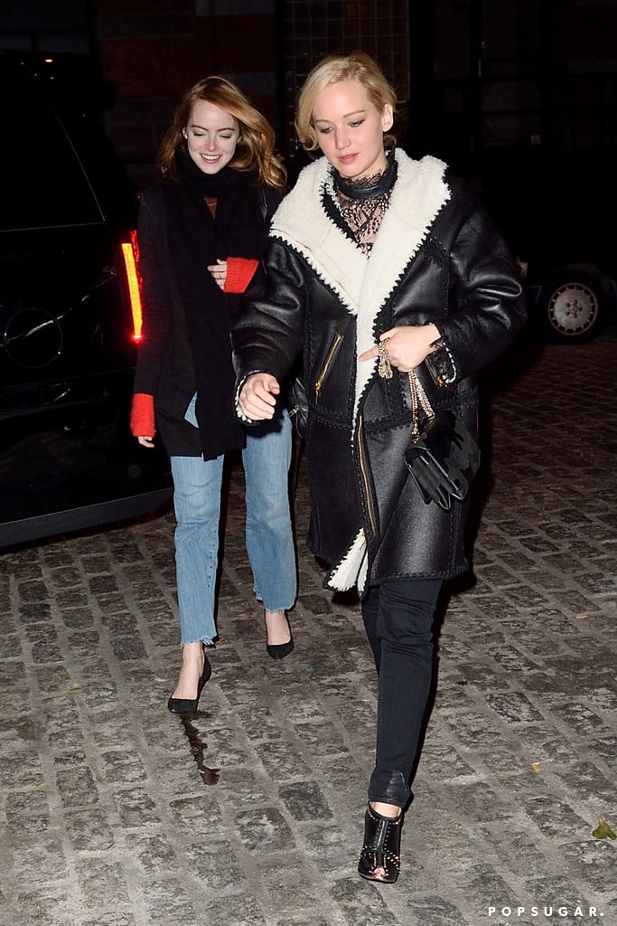 Jennifer Lawrence and Emma Stone Friendship Pictures POPSUGAR