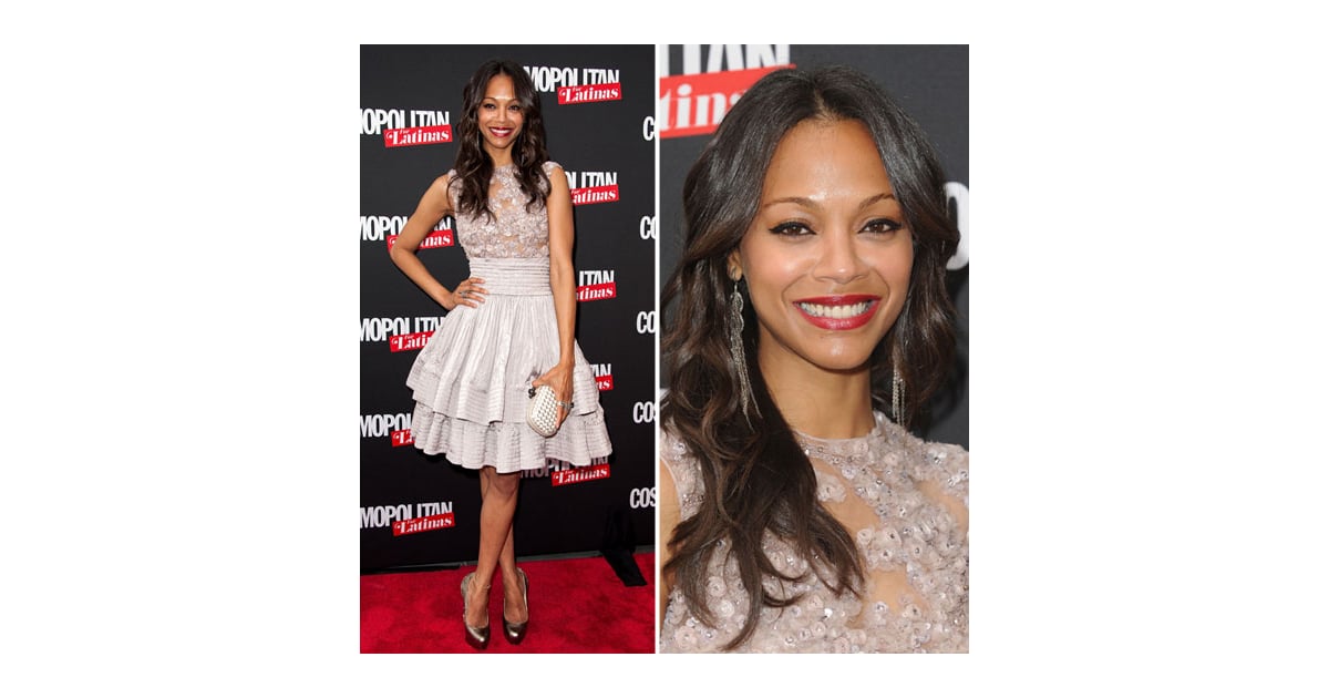 Zoe Saldana Interview | POPSUGAR Fashion