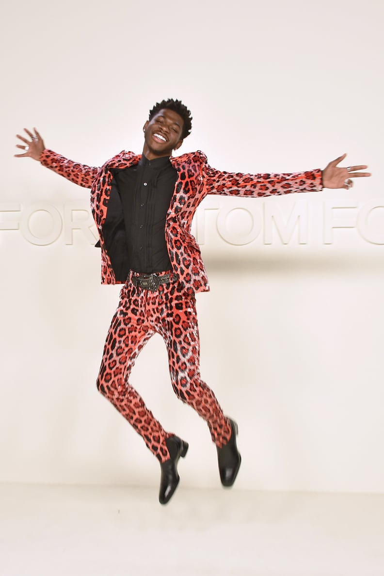 Lil Nas X at the Tom Ford Fall 2020 Show