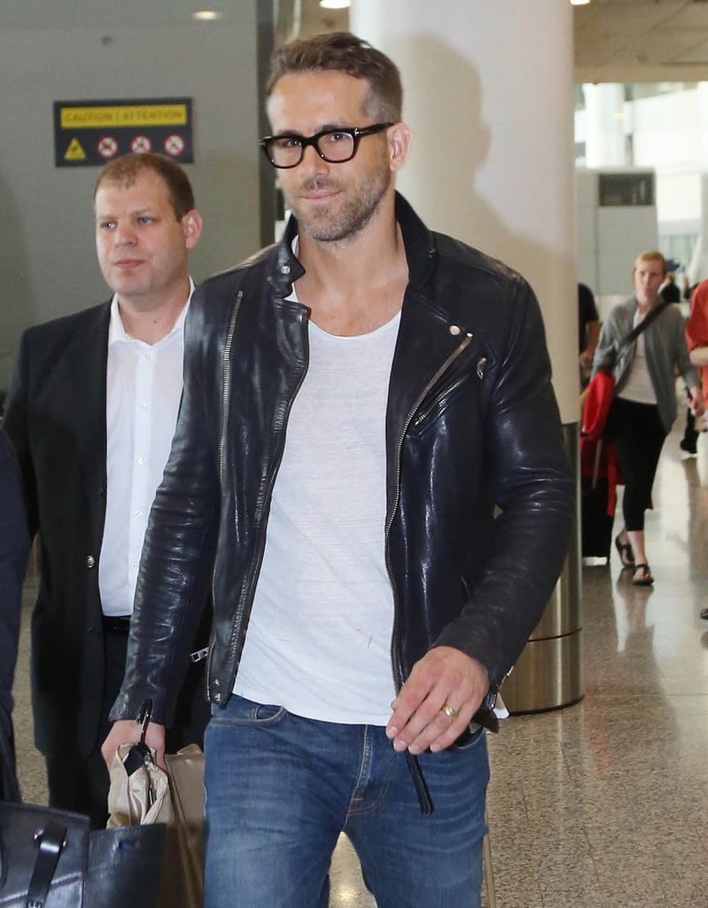 Ryan Reynolds at the Toronto Airport September 2015
