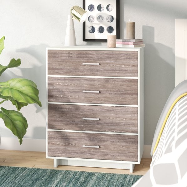 Zipcode Design Chicopee Wood Four-Drawer Chest