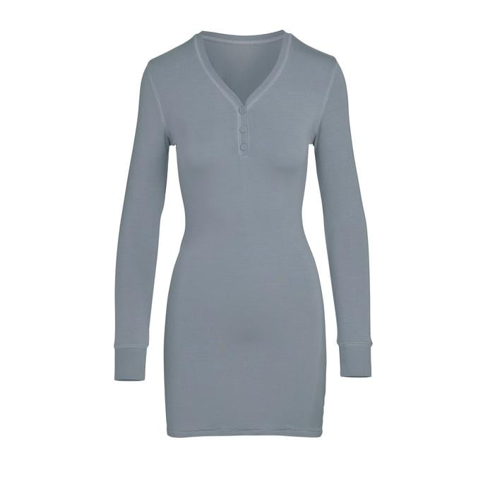 Skims Sleep Dress in Slate