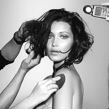 Bella Hadid's Secret Project Photo Shoot April 2016