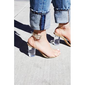 Beyonce clear shoes new arrivals