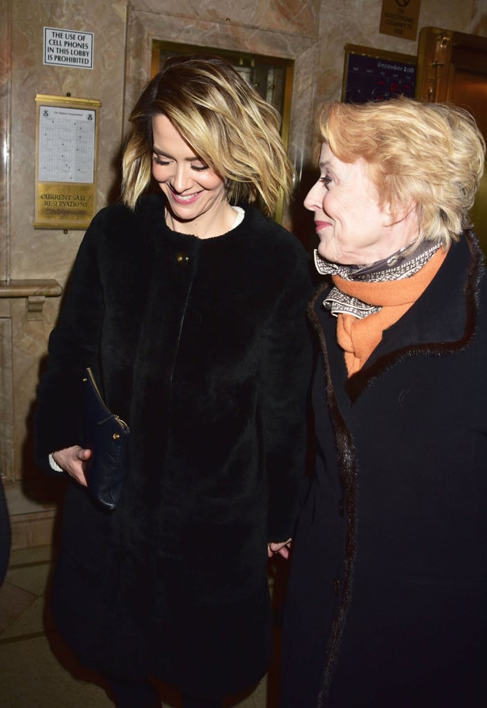 Sarah Paulson Holland Taylor Date Night December 2015