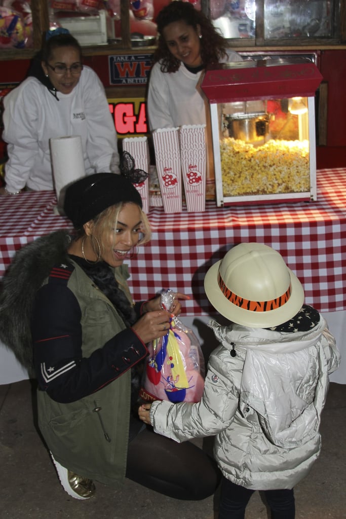 She indulges her daughter's sweet tooth.