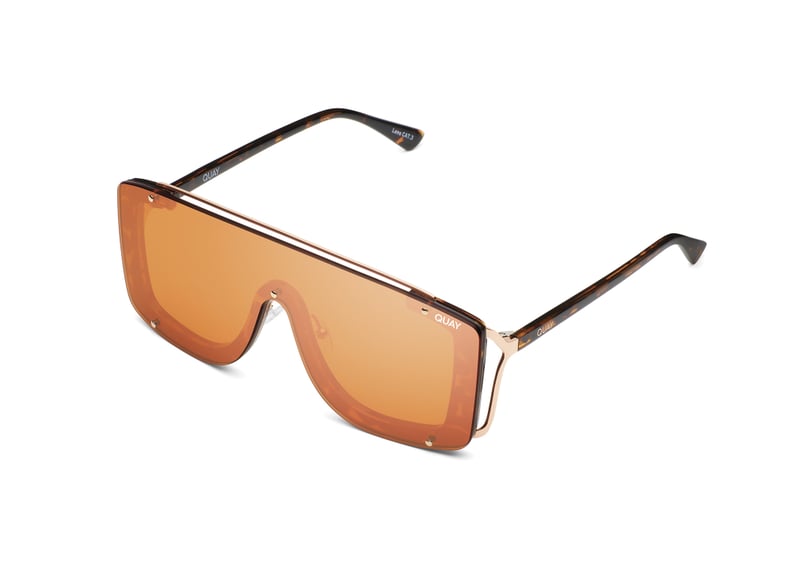 Quay x Lizzo Hold For Applause Sunglasses in Tortoiseshell/Bronze
