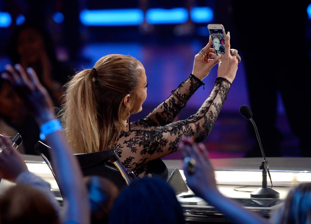 Jennifer Lopez Dresses at American Idol Season 14 Finale