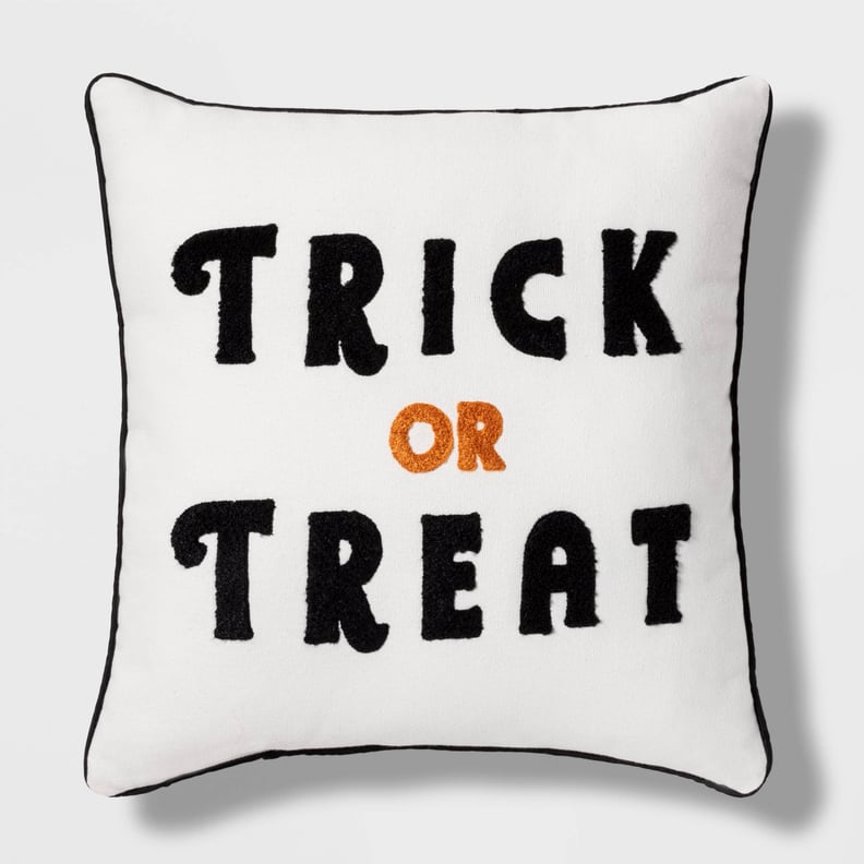 Halloween Pillow Cover, Eek Pillow Cover, Halloween Decor, Fall pillow