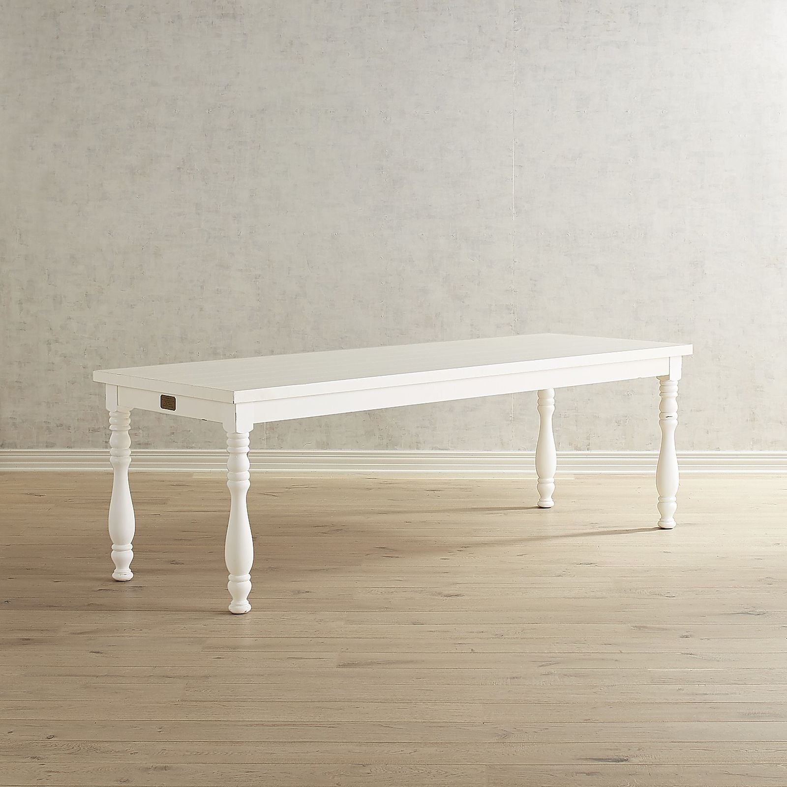 8 Foot White Turned Leg Dining Table 800 Joanna Gaines S Furniture At Pier 1 Is Straight Out Of Your Design Dreams Popsugar Home Photo 19