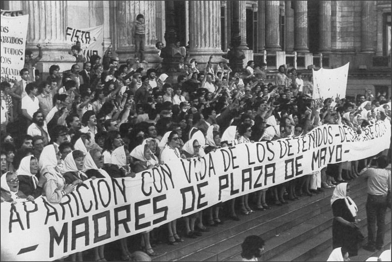 Mothers of the Plaza de Mayo in Argentina, 1982