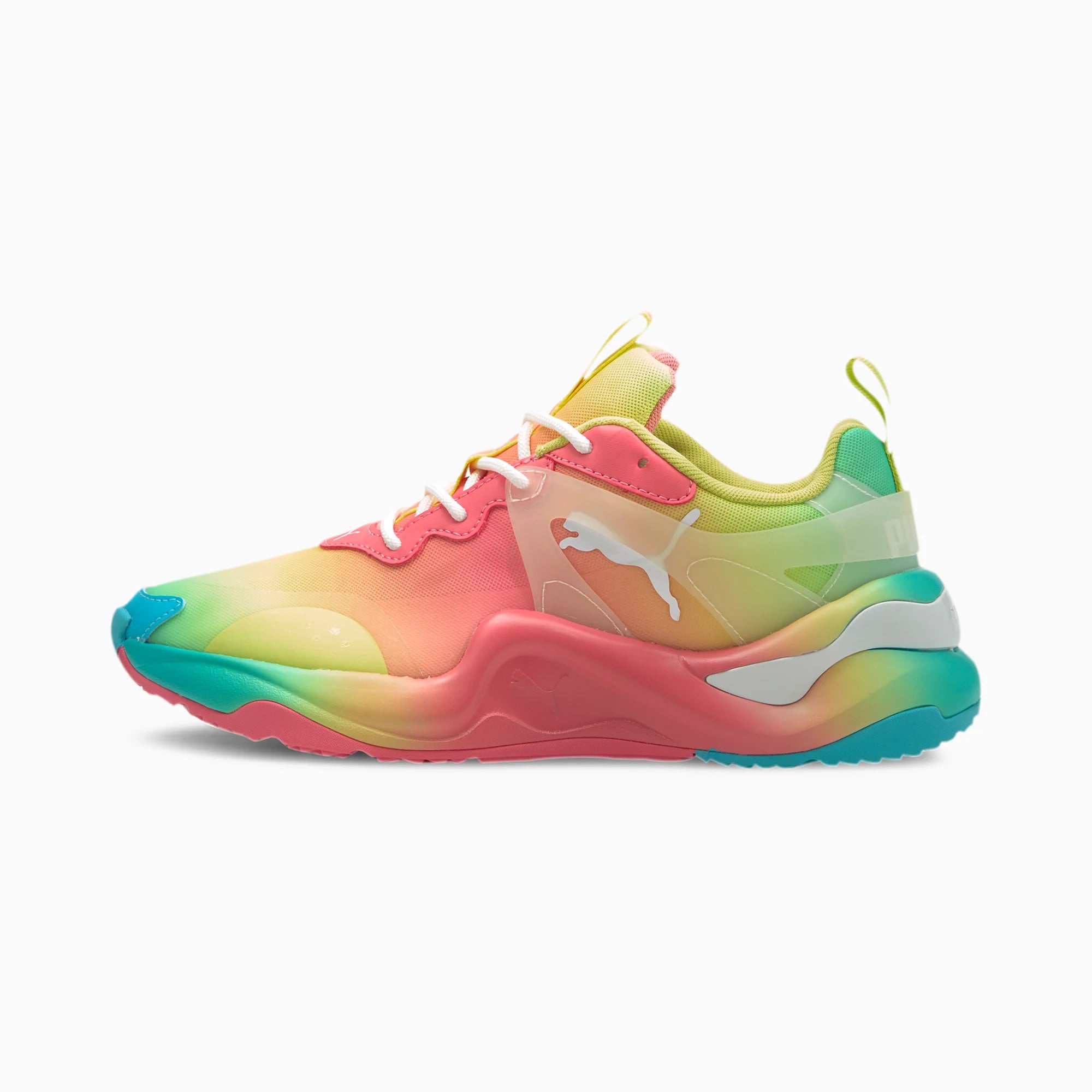 colorful pumas shoes