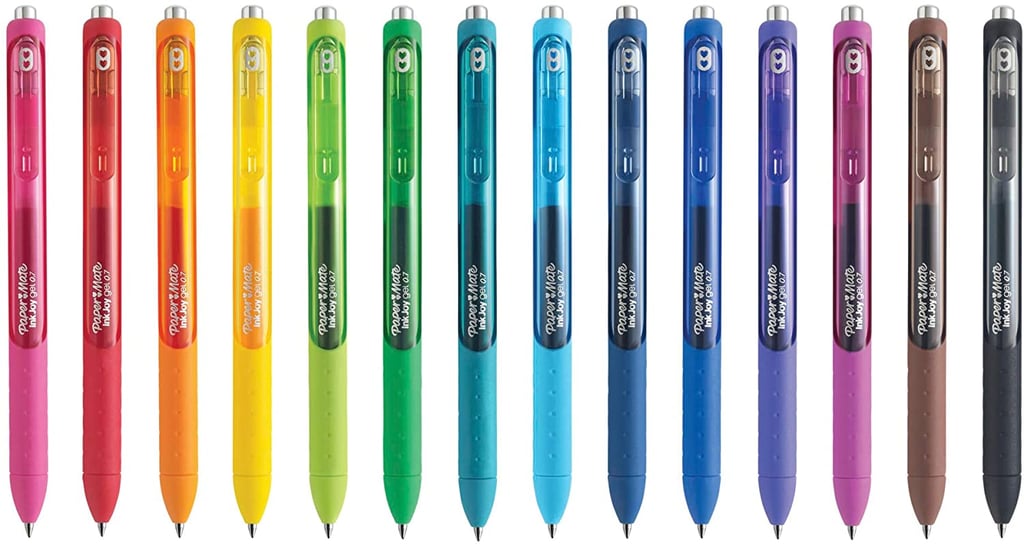 For Note-Taking: Paper Mate InkJoy Gel Pens, Medium Point, Assorted