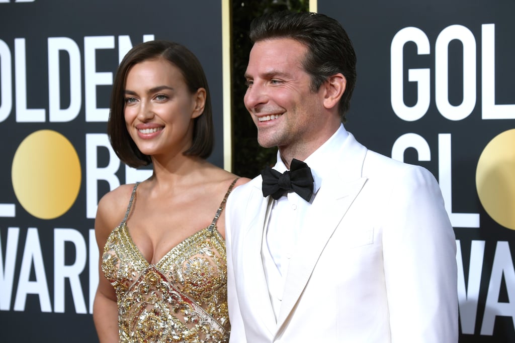 Bradley Cooper and Irina Shayk at the 2019 Golden Globes