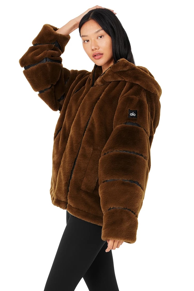 A Luxe Jacket: Alo Knock Out Faux Fur Jacket