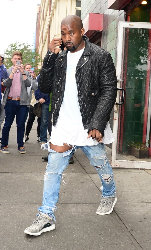 Hey, Little Yeezy, Distressed Jeans Are For Dudes, Too