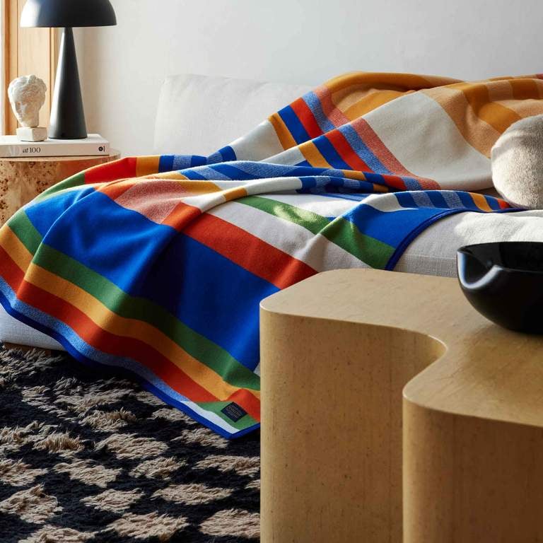 Brooklinen x Pendleton Paths Blanket