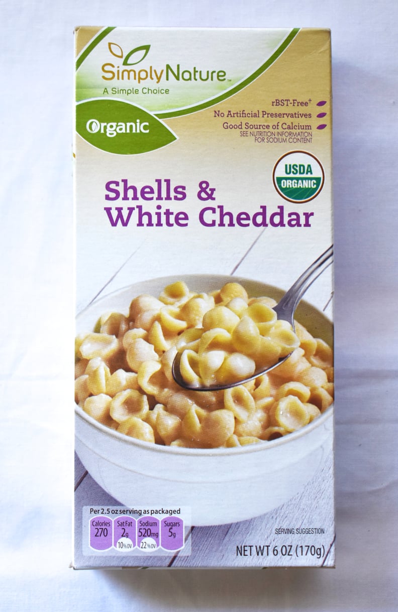 Organic Shells & White Cheddar ($1)