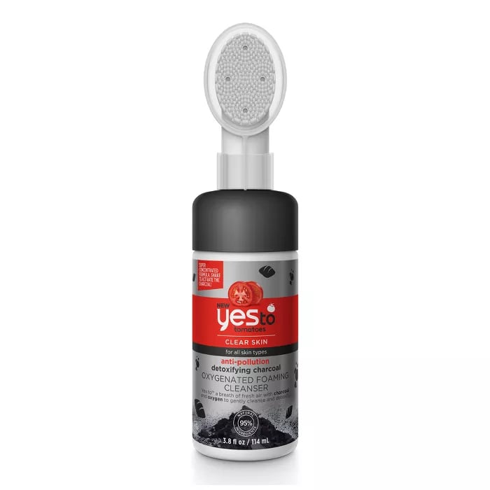 Yes To Tomatoes Anti Pollution Detoxifying Charcoal Oxygenated Foaming