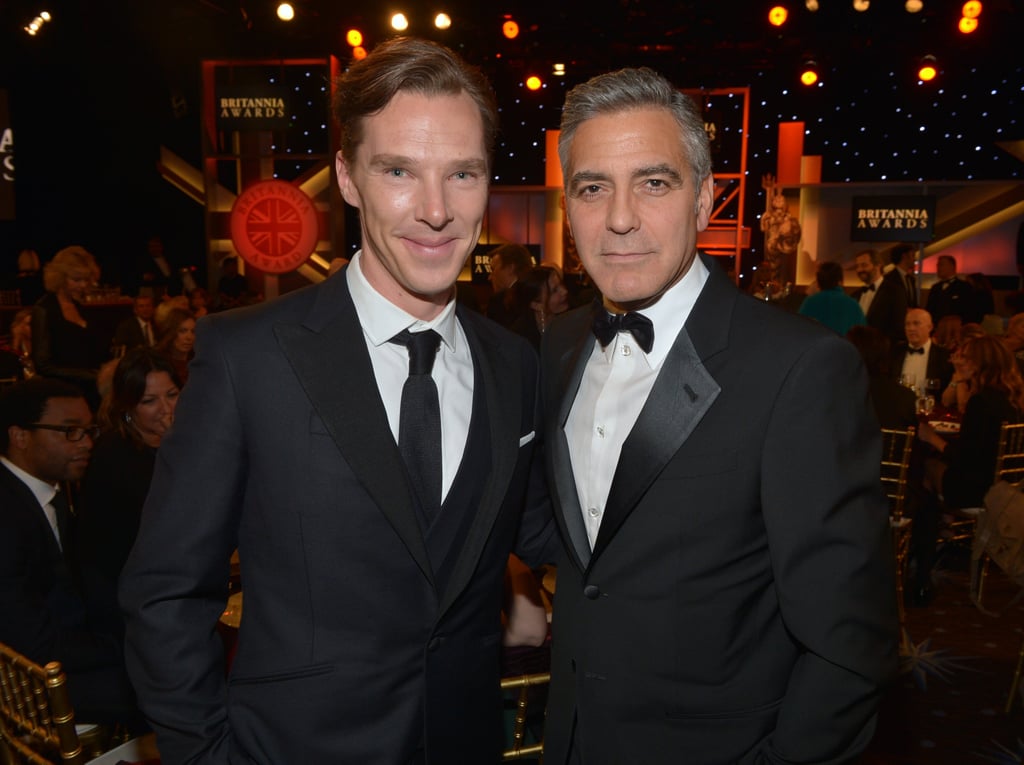 Cumberbatch and Clooney, in the Same Room at Last