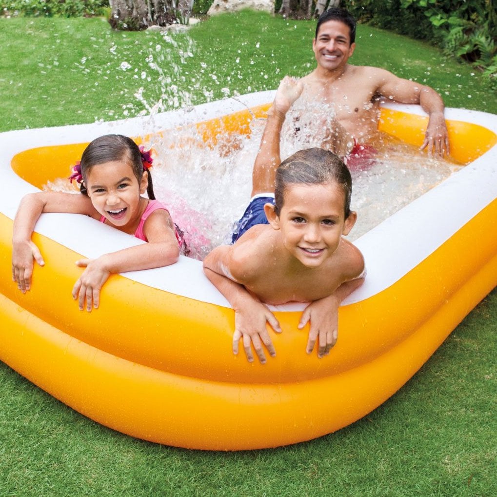 Intex Outdoor Inflatable Family and Kids Swimming Pool
