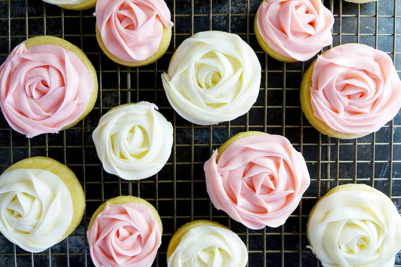 Rose-Frosted Sugar Cookies