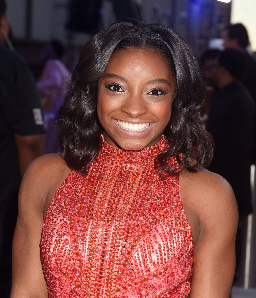 Simone Biles and Aly Raisman at 2016 MTV Video Music Awards