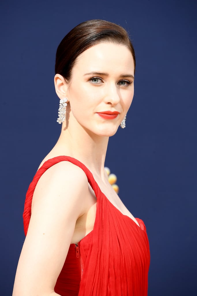 Rachel Brosnahan Oscar de la Renta Dress at the 2018 Emmys