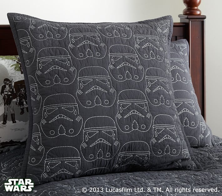 Star Wars Decorative Pillows (aka "Shams," For Fancy People)