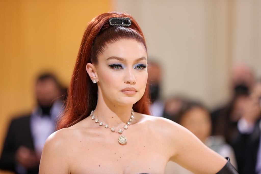 See Gigi Hadid's Red Hair Colour At the Met Gala 2021