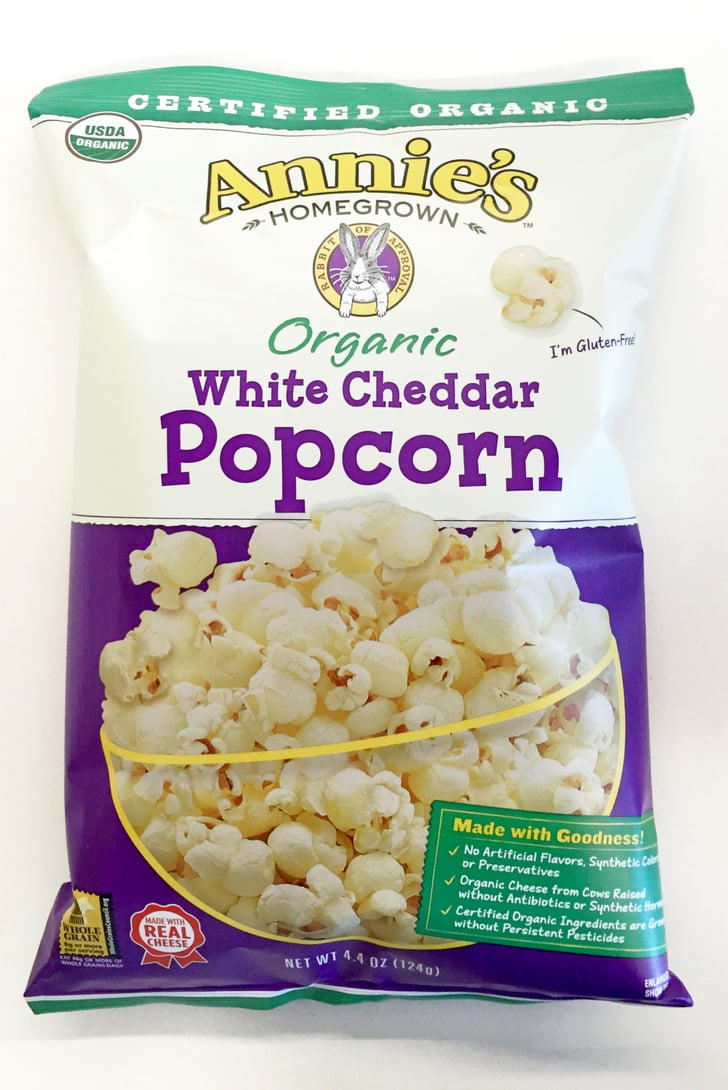 Annie's Organic White Cheddar Popcorn Best New Snacks 2016 POPSUGAR