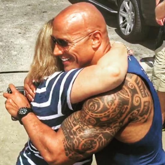 Dwayne Johnson Meets Fan With Special Needs Instagram 2016