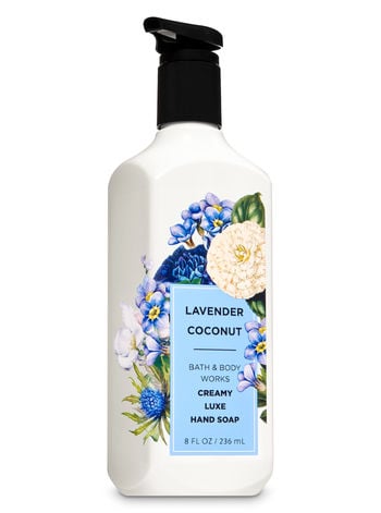 Bath Body Works Lavender Coconut Creamy Luxe Hand Soap
