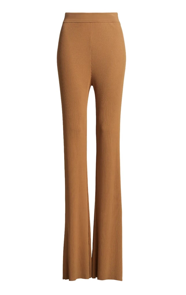 A.L.C. Logan Rib-Knit Flared Pants