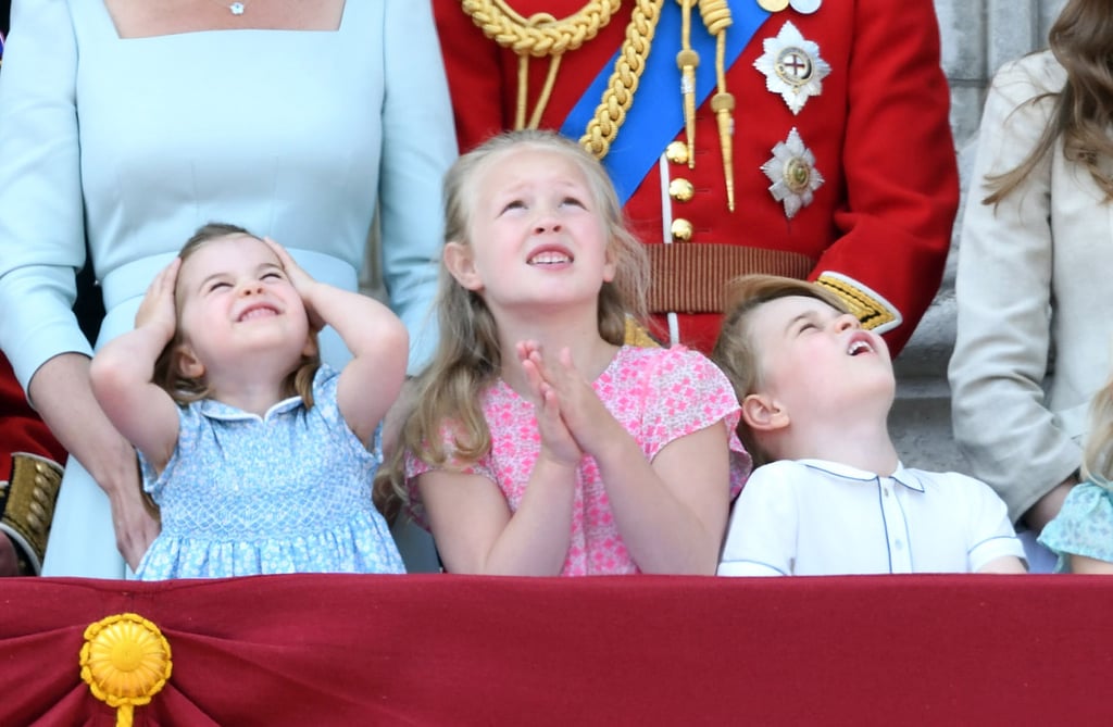 Prince George Princess Charlotte Trooping the Colour 2018