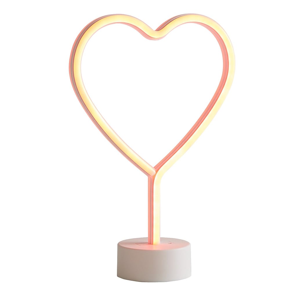 Red LED Light-Up Heart