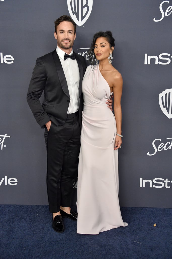 Nicole Scherzinger and Thom Evans at 2020 Golden Globes