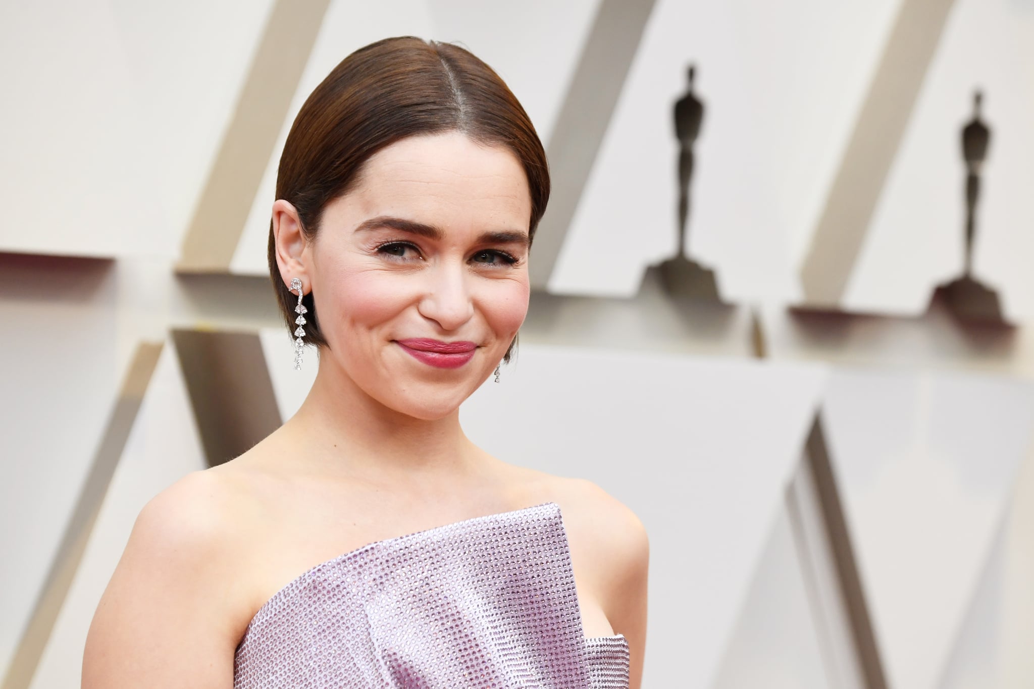 HOLLYWOOD, CALIFORNIA - FEBRUARY 24: Emilia Clarke attends the 91st Annual Academy Awards at Hollywood and Highland on February 24, 2019 in Hollywood, California. (Photo by Frazer Harrison/Getty Images)