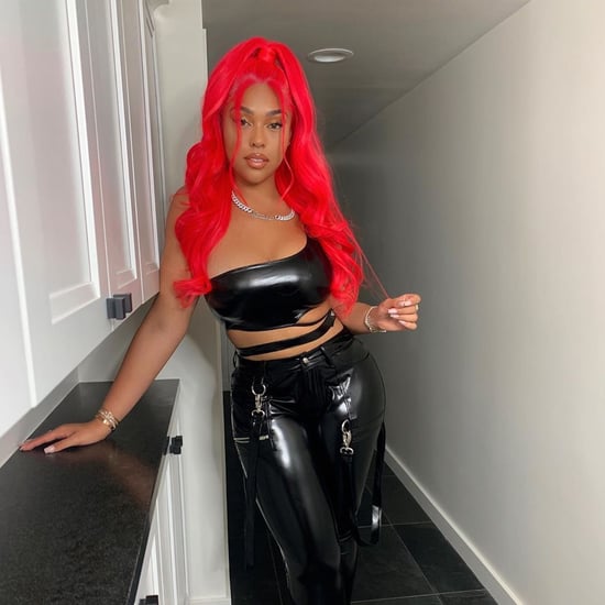 Jordyn Woods's Bright Red Hair Color