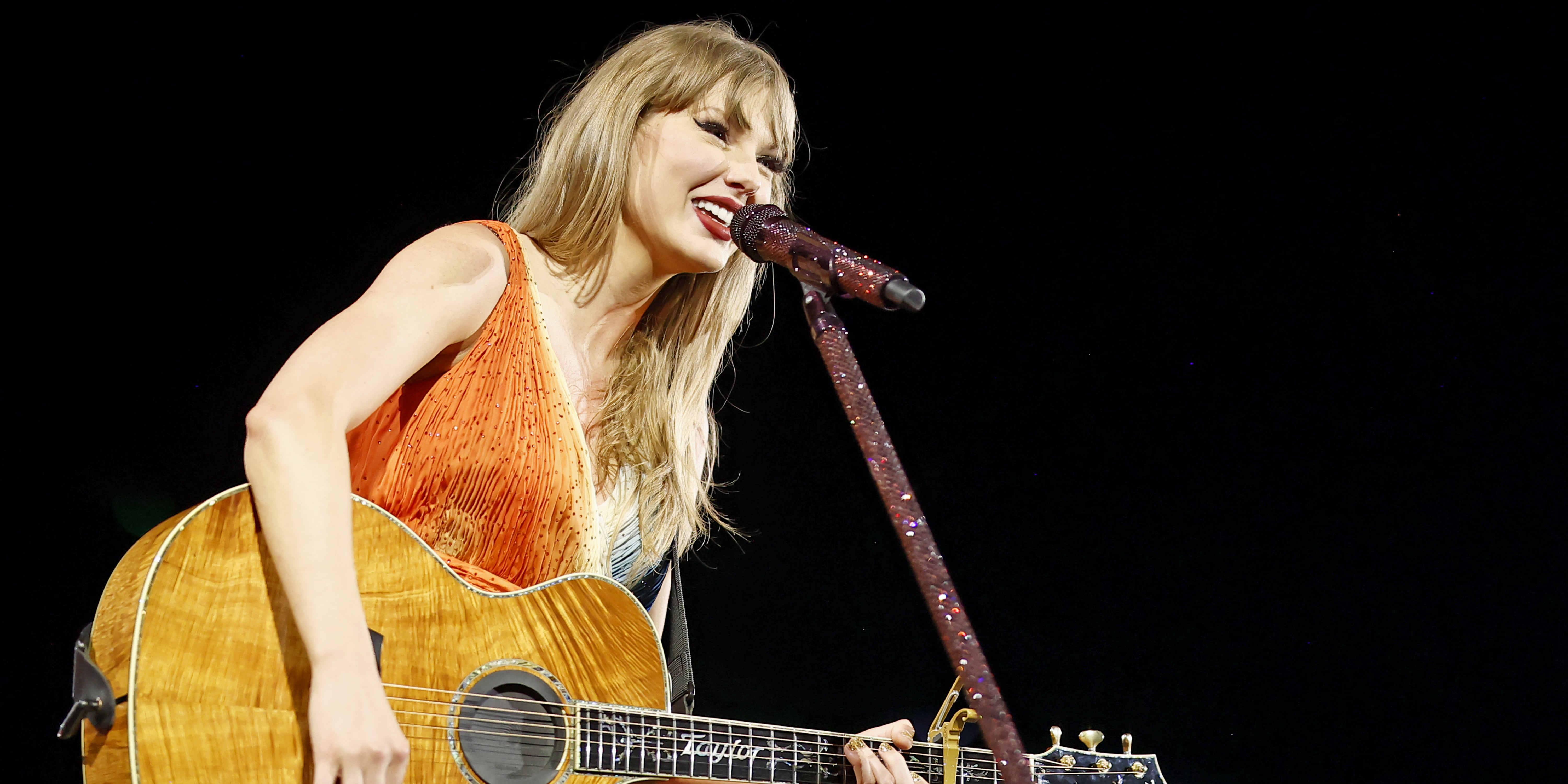 Taylor Swift's Black "Showgirl" Bob Has a Deeper Meaning You Might Have Missed