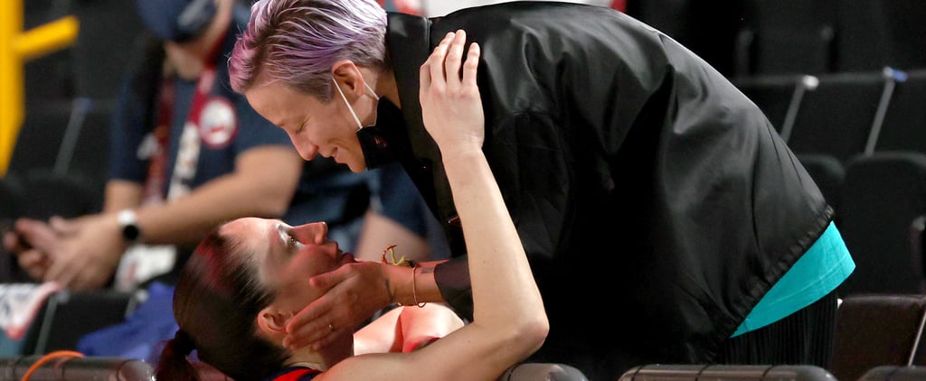 Megan Rapinoe and Sue Bird's Olympic Love Story Comes Full Circle With Courtside Kiss