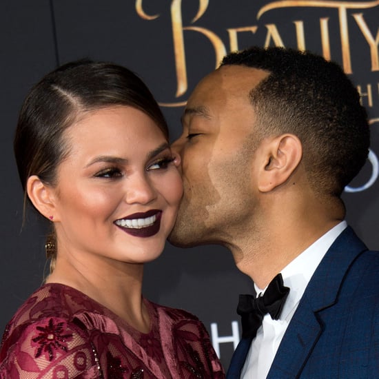 John Legend and Chrissy Teigen Beauty and the Beast Premiere